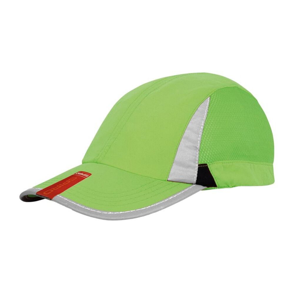 Result Headwear Spiro Sport Cap / Lime/Black